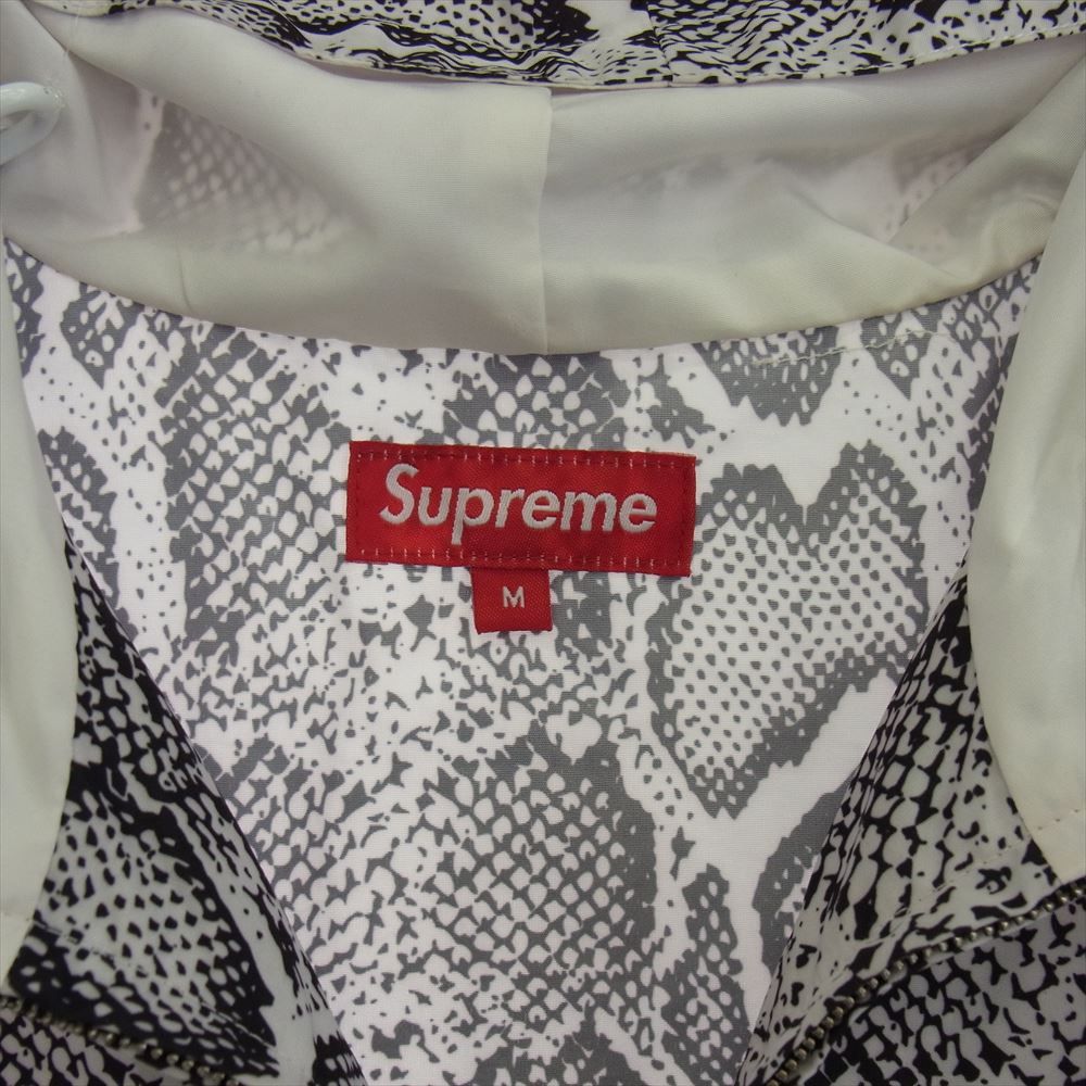 M846 Sサイズ　シュプリーム　12SS パイソン ナイロン アノラック Supreme シュプリーム 12SS python anorak クラシックロゴ