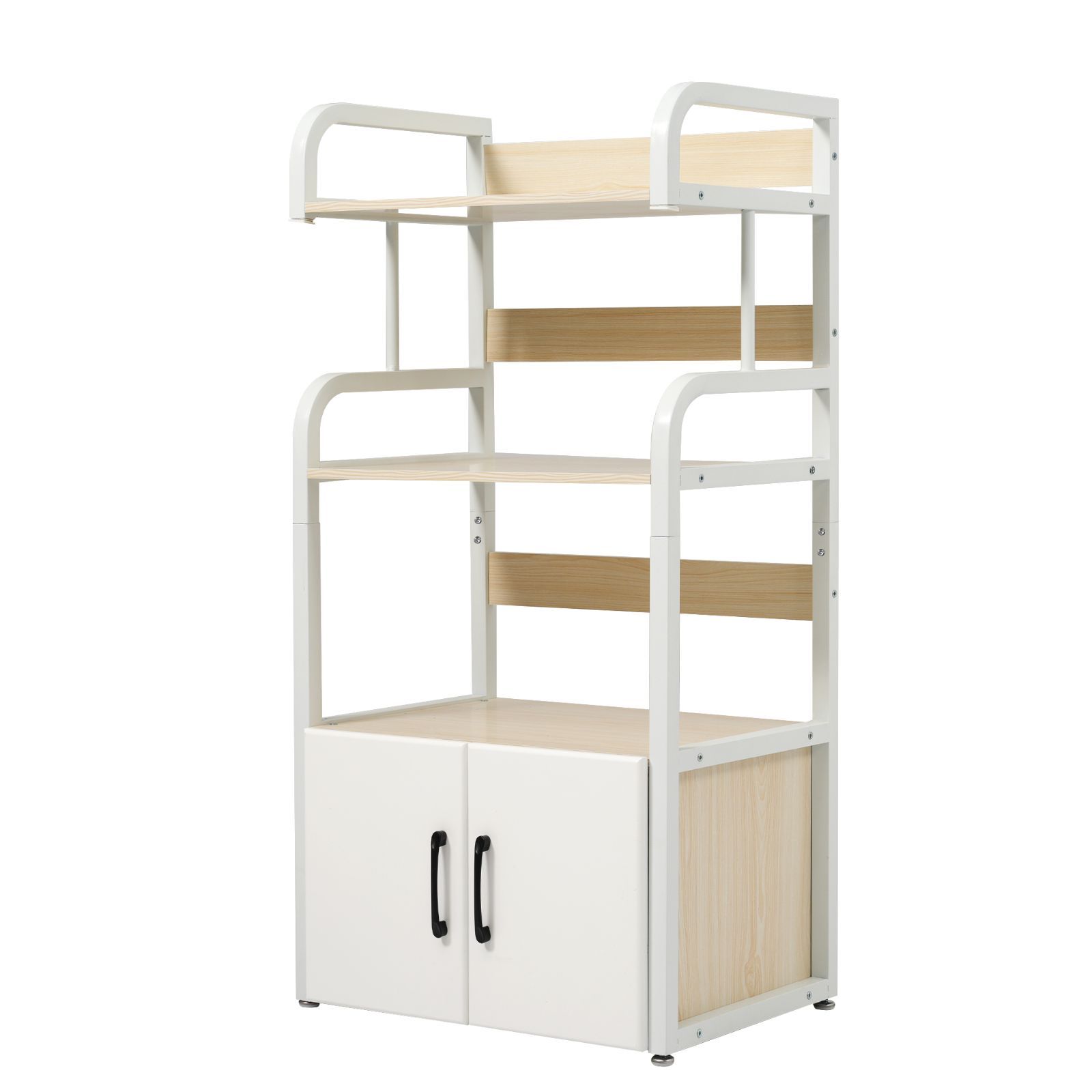 木製プリンター台｜大容量｜オフィス|自宅用｜コンパクト N504P236426W