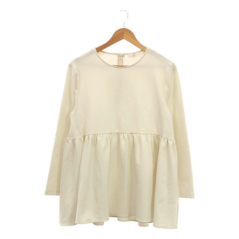 yori / ヨリ | 2022AW | ソフト裏起毛 フリル ブラウス | 38