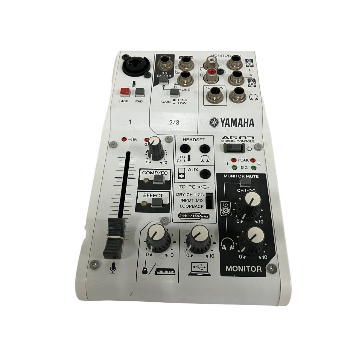 YAMAHA AG03オーディオ インターフェース ウェブキャスティング