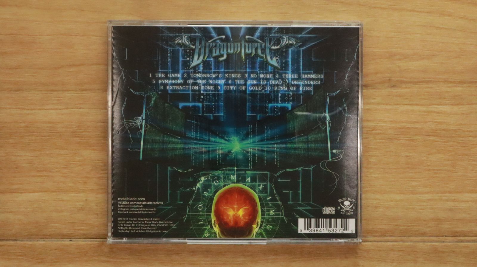 中古CD☆ドラゴンフォース/DragonForce□ Maximum Overload