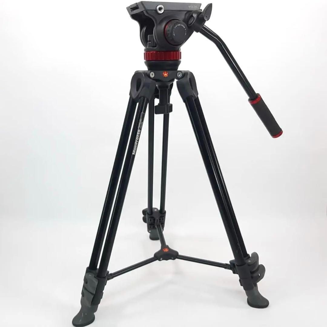 マンフロットビデオ三脚 MVH502A 雲台＋MVT502AM 三脚