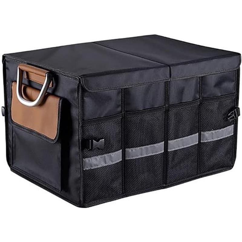 車用収納ボックス コンソールボックス 63L 大容量 トランク収納 防水