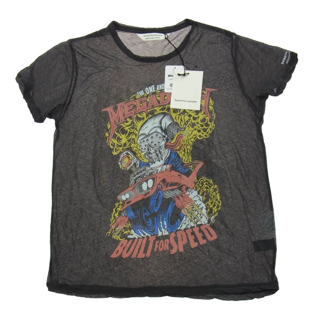 MEGADETH SHEER JERSEY T-SHIRT（Tシャツ/カットソー