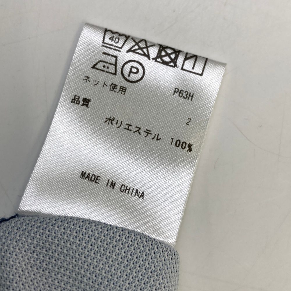 サイズ：M-L 23区GOLF ニジュウサンクゴルフ 半袖ワンピース 総