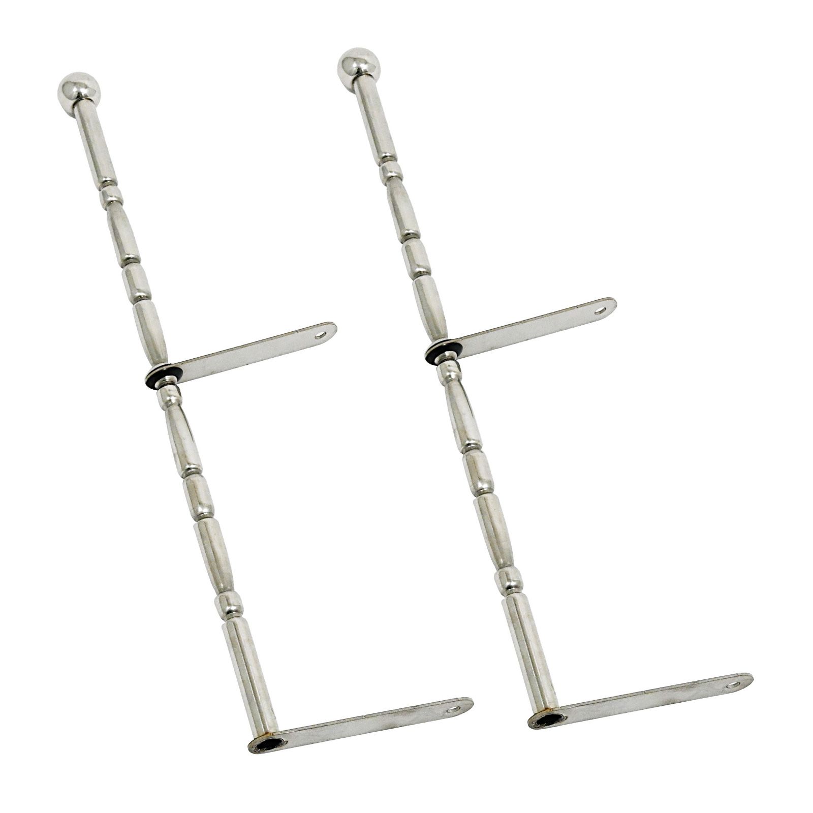 アン様デコトラトラック野郎捻り旗棒　バンパーポール skd-697-g_1.jpg