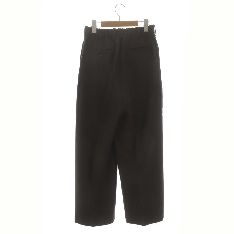 マーカウェア MARKA WARE 23AW DOUBLE PLEATED TROUSERS ウールパンツ