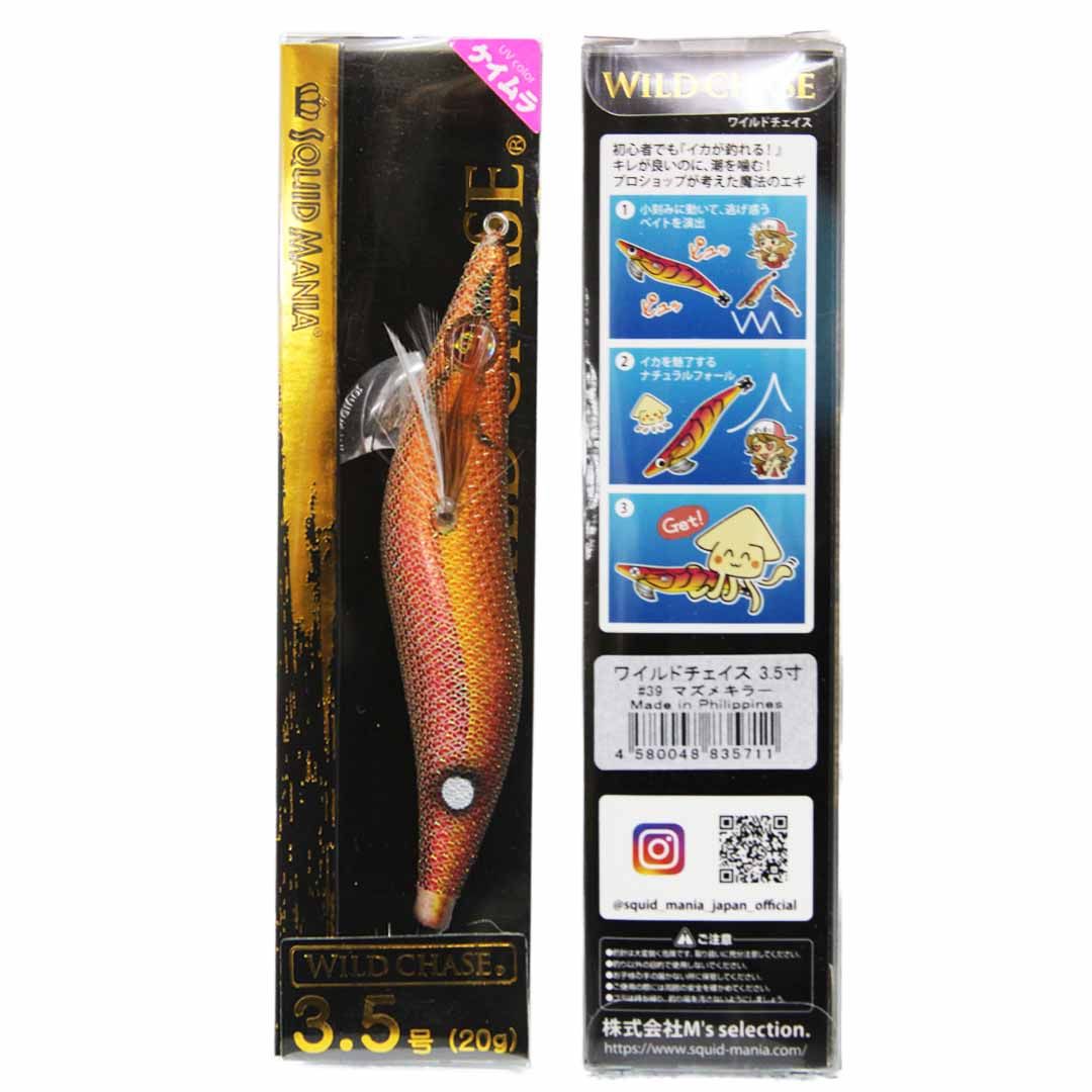 SQUID MANIA スクイッドマニア WILD CHASE ワイルドチェイス 3.5号