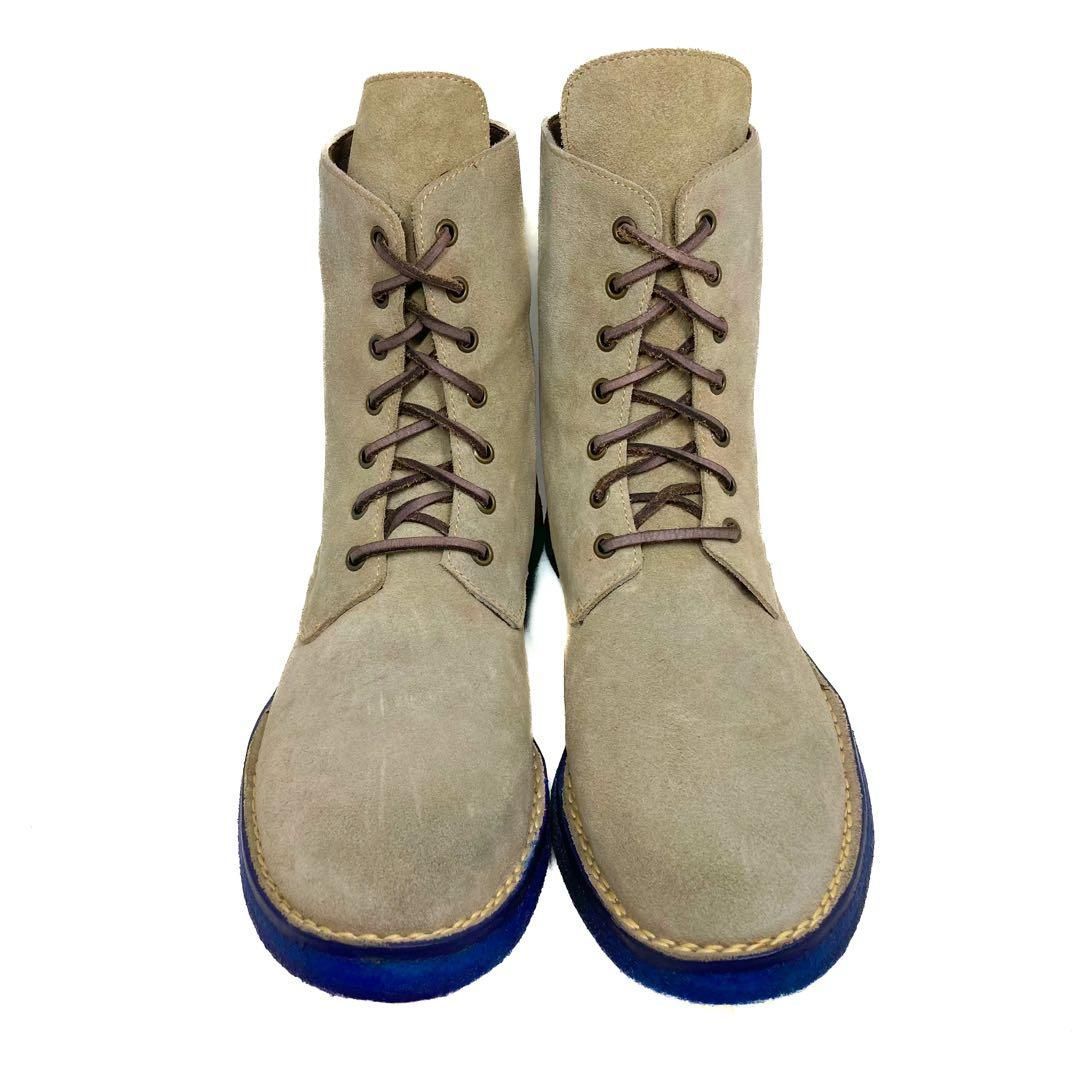 【お買い得】 ♥ 展示品 BUTTERO ブッテロ SERRA スウェード ブーツ グレー 28cm 格安品