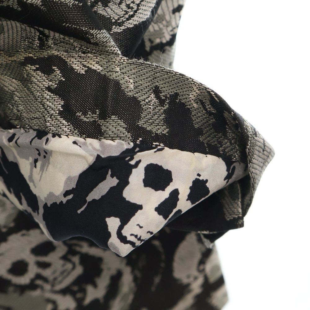 NUMBER (N)INE (ナンバーナイン) 01SS TIME期 スカル総柄 シルク  