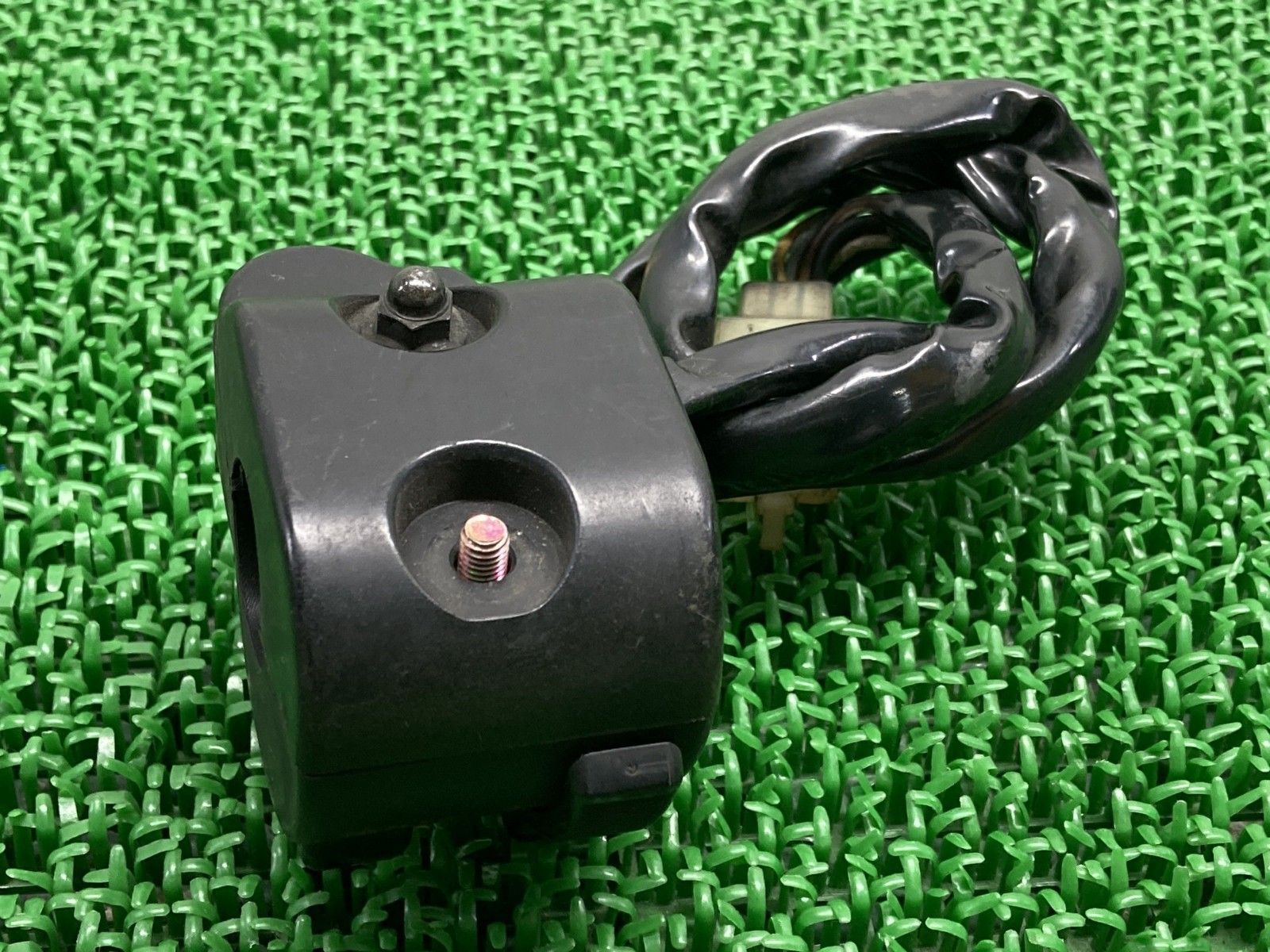 XL200R ハンドルスイッチ 左 ホンダ 純正 バイク 部品 MD06 スイッチボックス 割れ欠け無し 品薄 品 車検 Genuine Re