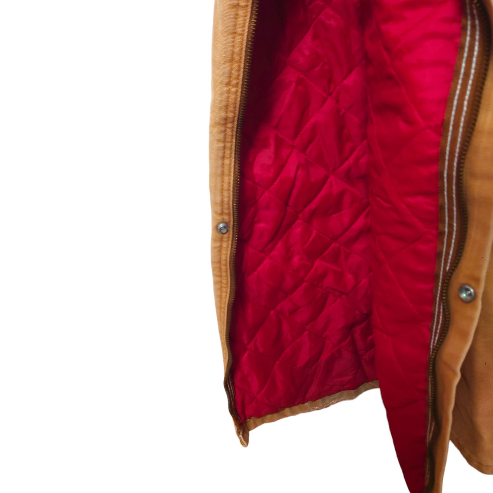 【Carhartt】 コーデュロイ襟 ダック ツナギ ジャンプスーツ C3488 Carhartt】USA製コーデュロイ襟 ダック ジャンプスーツ ツナギ S