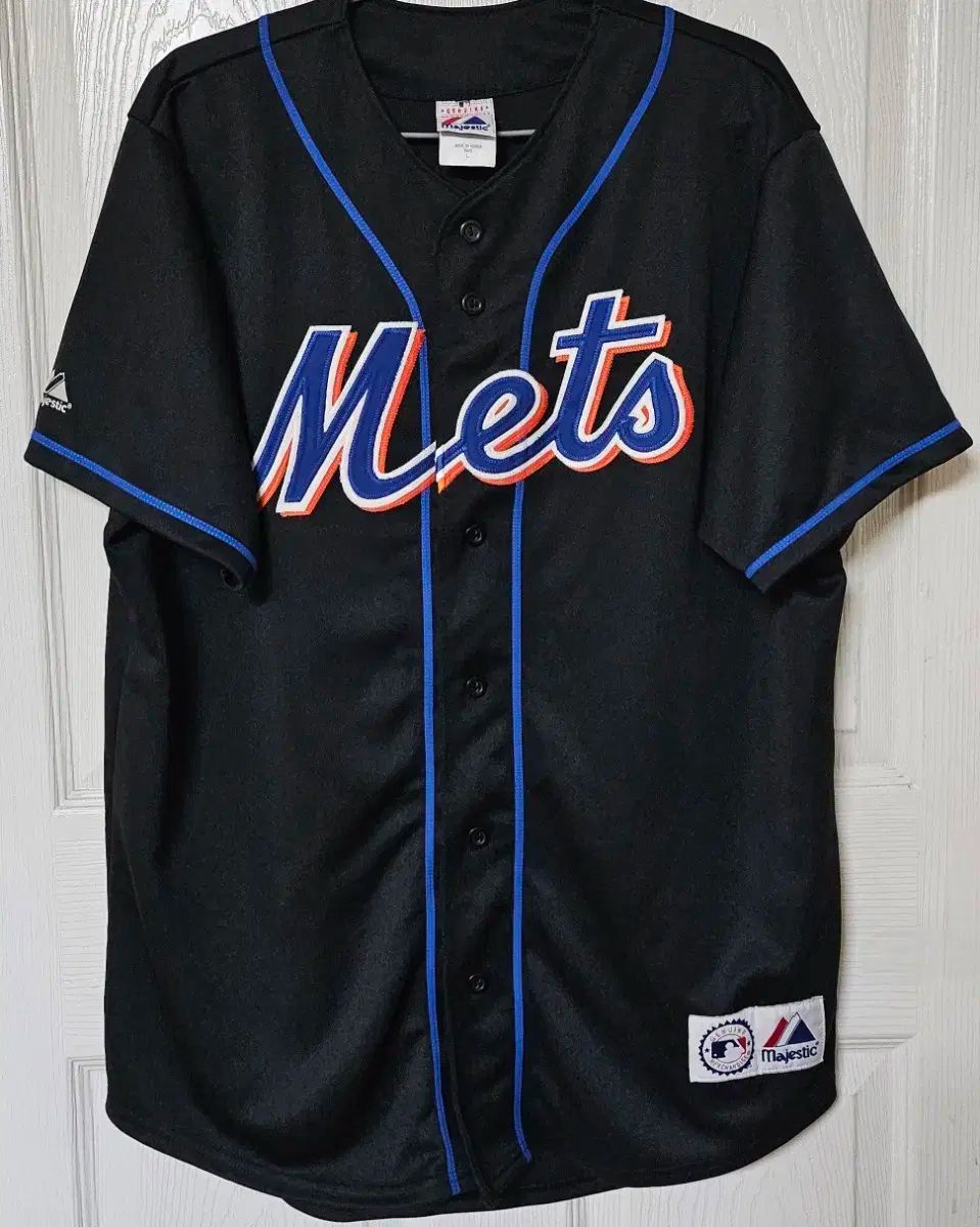【雷市場（ポンジャン）商品韓国直送】 L MLB ニューヨーク・メッツ Majestic(マジェスティック) ユニフォーム