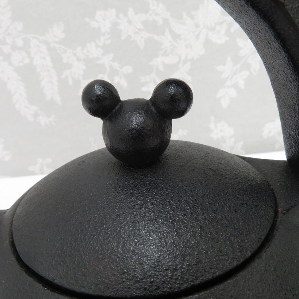 当時物 南部鉄器 急須 茶器 レトロ ディズニー ミッキーマウス 現状品 当時物 南部鉄器 急須 茶器 レトロ ディズニー ミッキーマウス