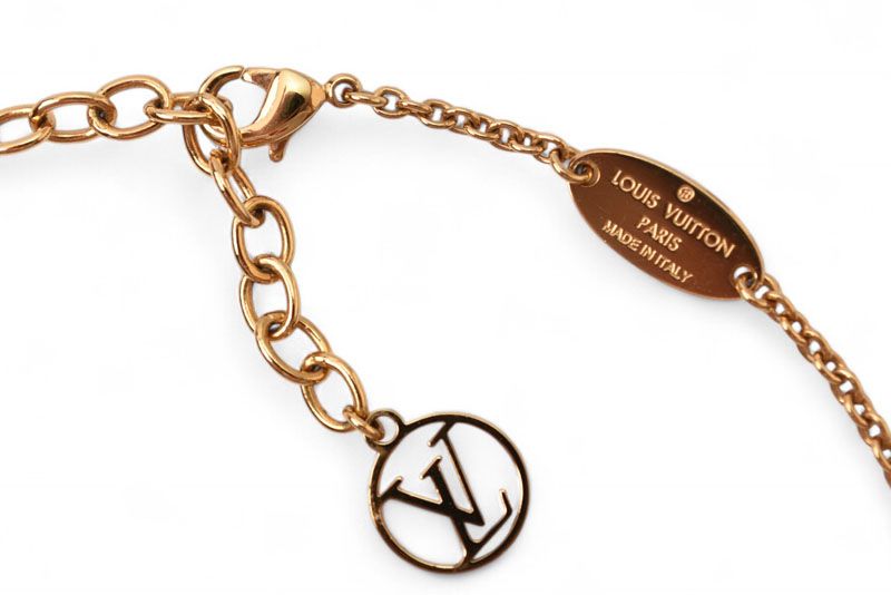 LOUIS VUITTON ルイヴィトン ネックレス コリエ L to V M69643 【美品 