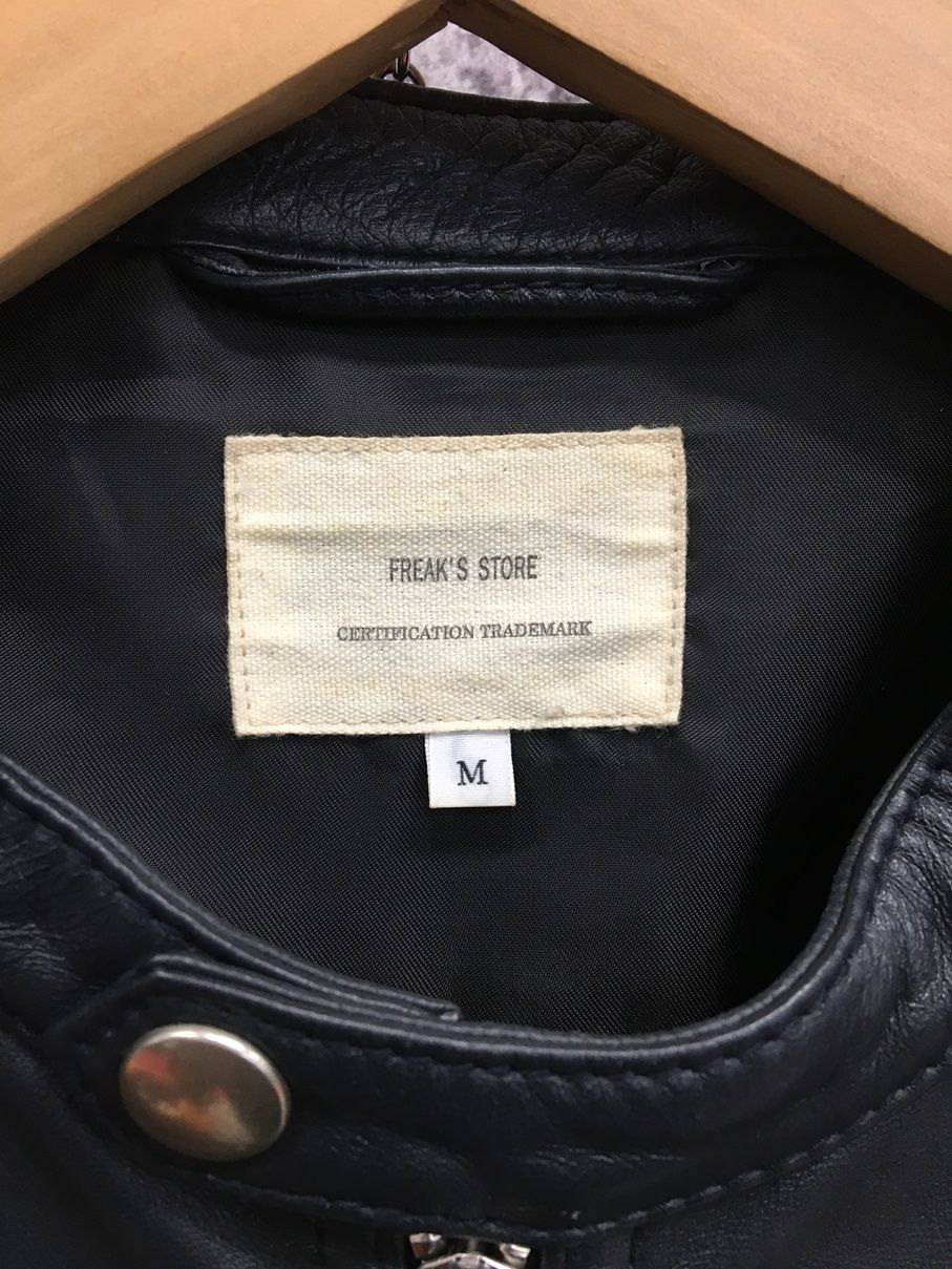 FREAK&#39;S STORE - FREAK&#39;S STORE フリークスストア シングルライダース レザージャケット レディース【4154-004】 FREAK'S STORE - FREAK'S STORE フリークスストア シングル