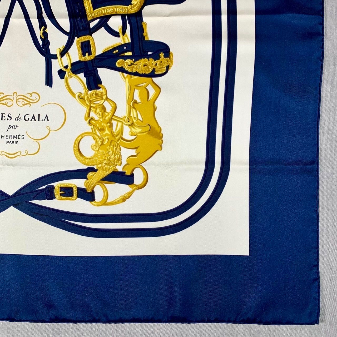 ヴィンテージ　HERMES エルメス カレ90 ブリッド・ドゥ・ガラ　スカーフ 594146S 01_thumbnail_20?