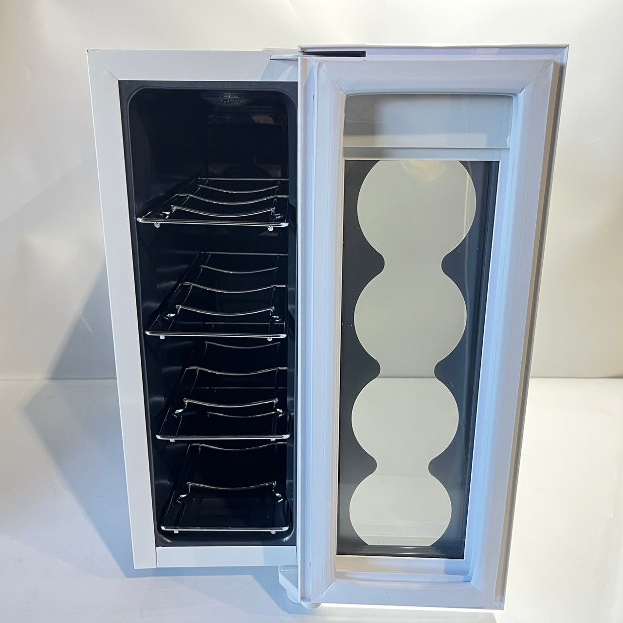 WEI ワインセラー 18本収納 省エネ 【PSE+2層UVカット強化グラス】 WEI