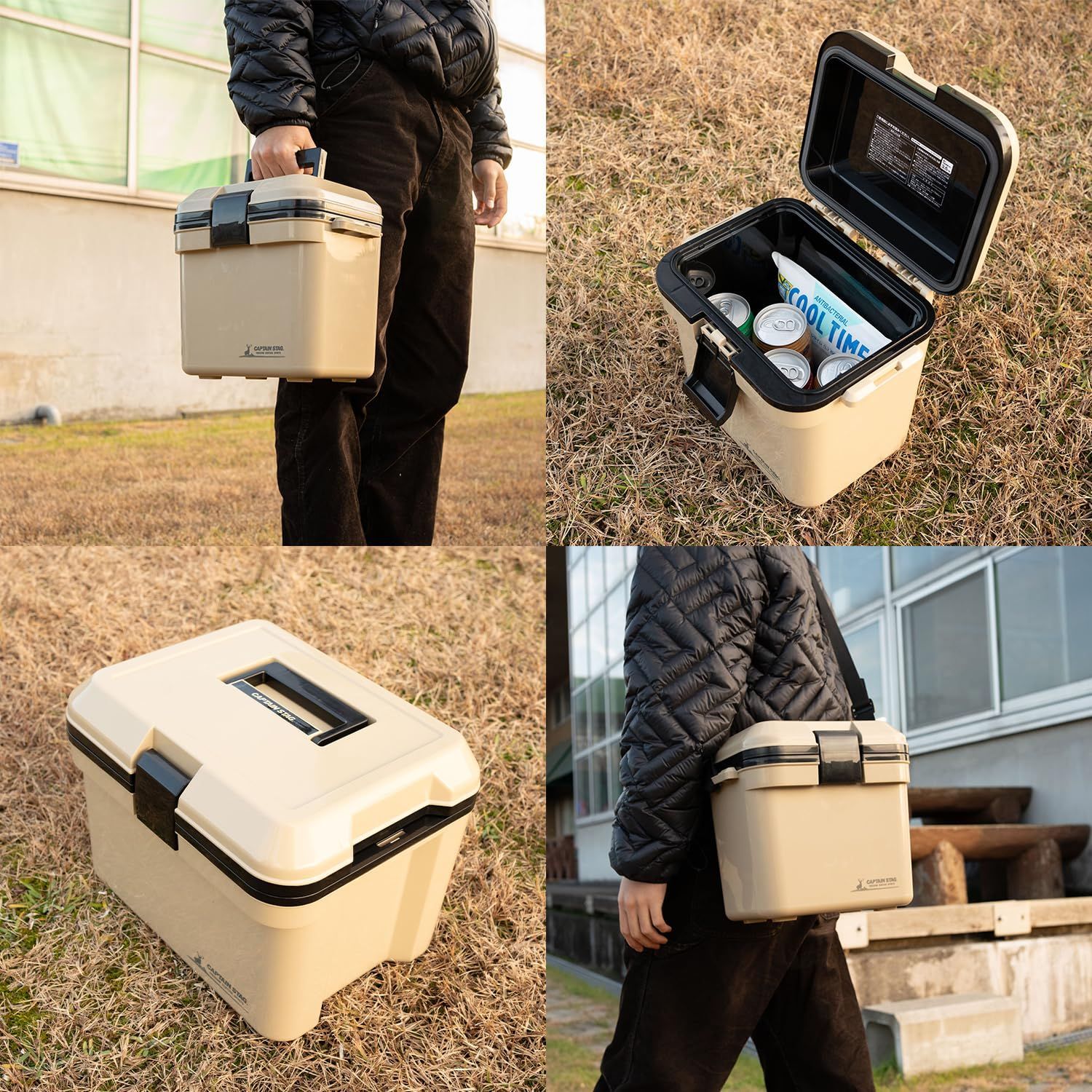 キャプテンスタッグ(CAPTAIN STAG)] シャルマン クーラーボックス45