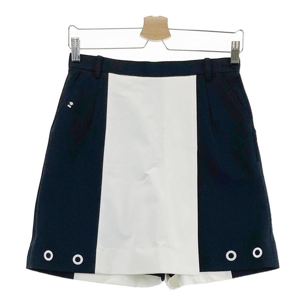 ピッコーネピンク チェック プリーツキュロットスカート レディース