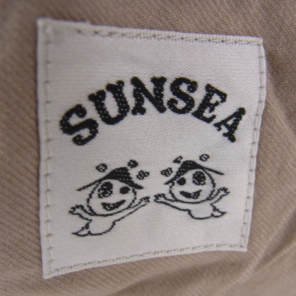 SUNSEA」 Rigid Wool Coat/Beige サイズ2 - ジャケット/アウター