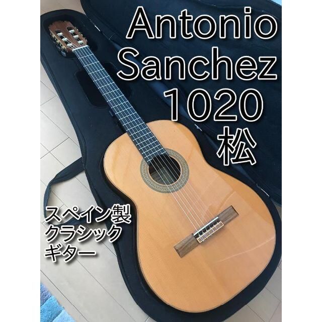 名器・美品 Antonio Sanchez 1020 松 2000 8 - クラシックギター屋　宇楽堂