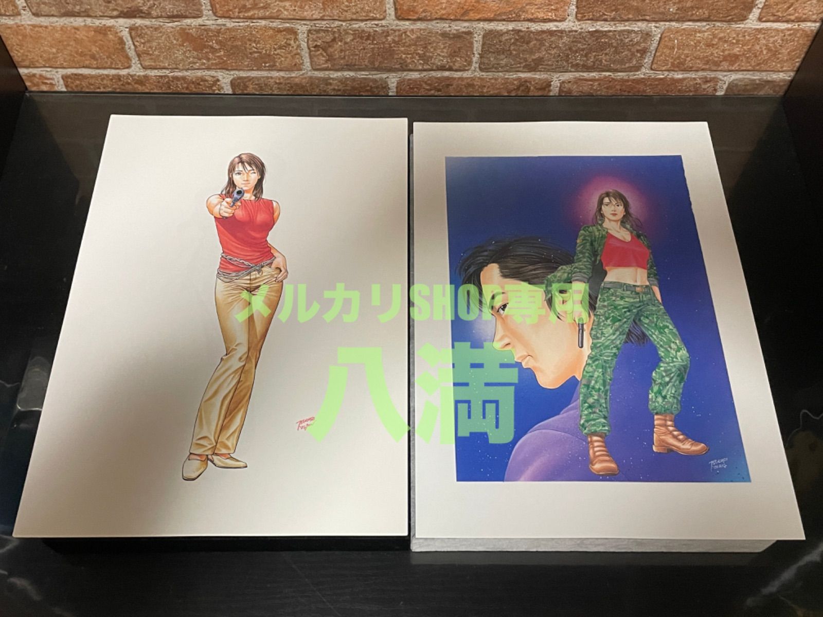 エンジェル・ハート」累計1000万部突破記念原画18枚セット