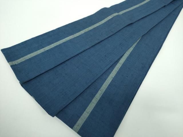  平和屋着物 男性 角帯 紬地 間道 正絹 ps 角帯 帯