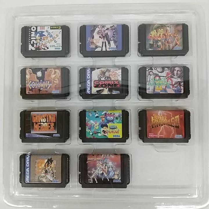 メガドライブミニDXパックセガタイトルミニカードリッジ額装セット