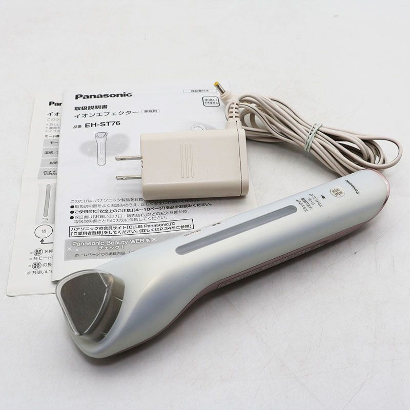 Panasonic EH-ST76-P EH-ST76 導入美容器 イオンエフェクター ピンク調