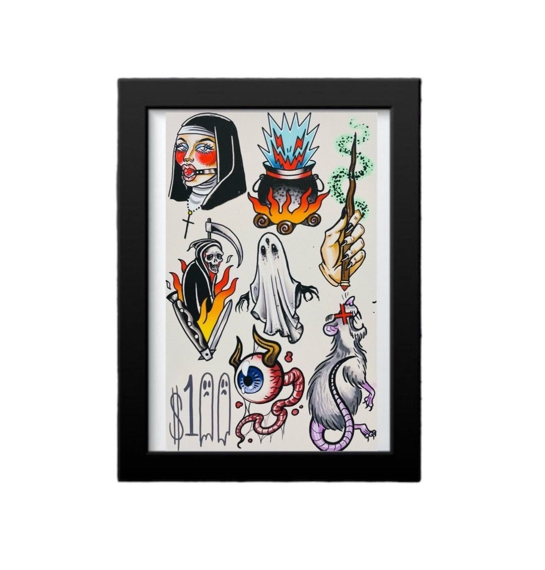 タトゥー TATOO ローライダー ロカビリー ロッカーズ ハーレー
