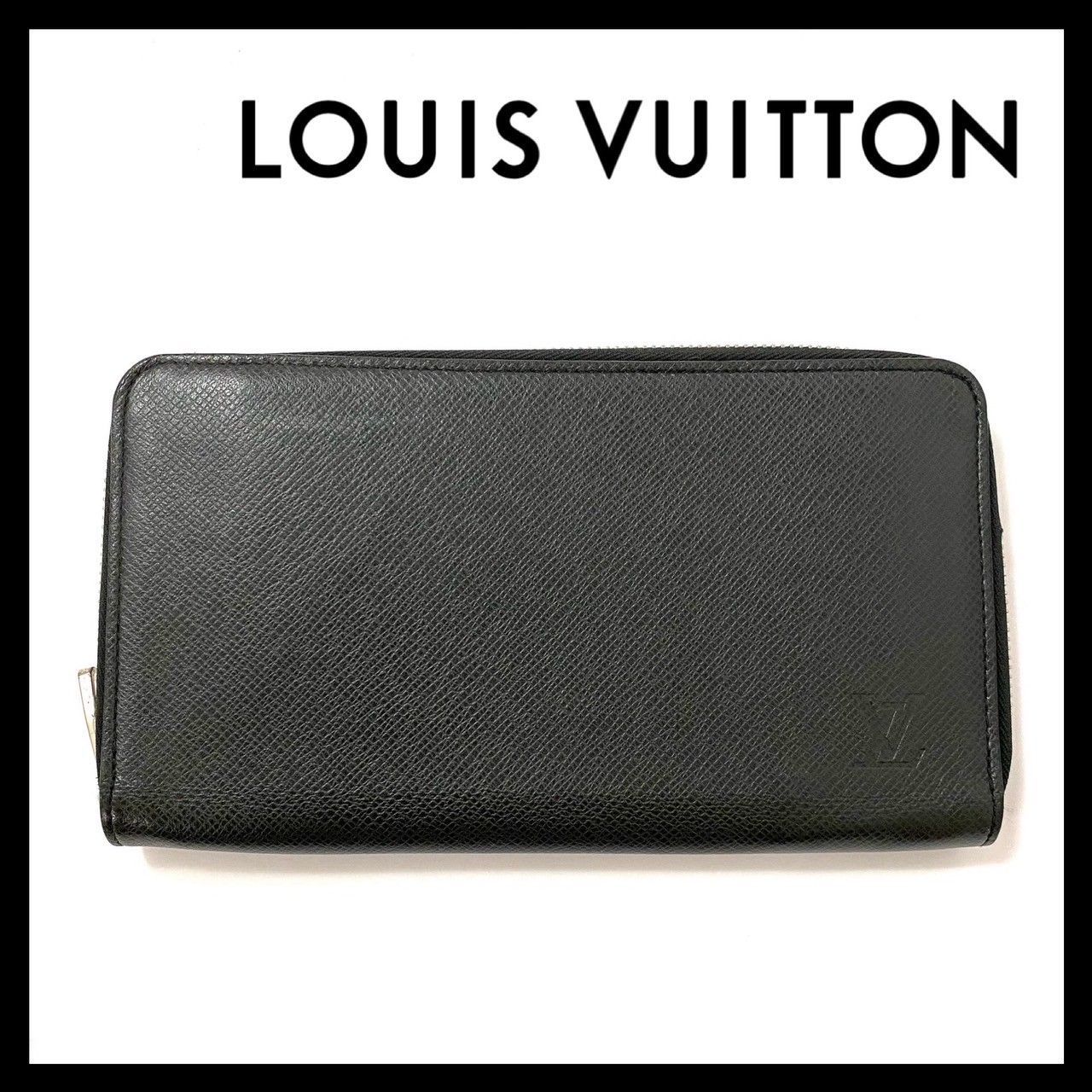 SJ3【LOUIS VUITTON】ジッピー オーガナイザー タイガ ノワール