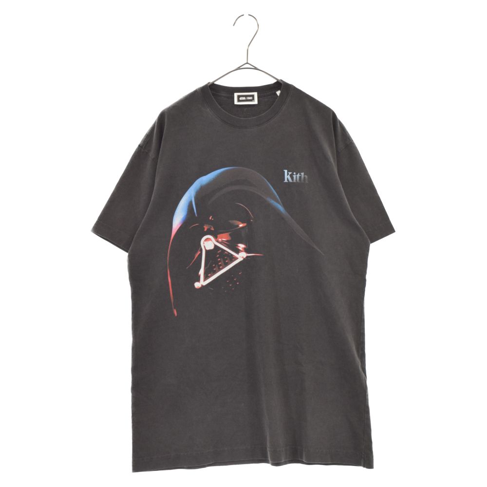 KITH (キス) × STAR WARS Darth Vader Helmet Vintage Tee スター 