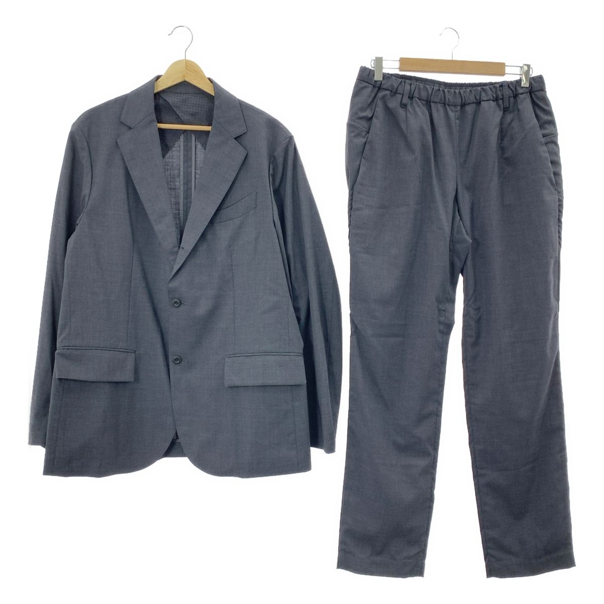 TEATORA | テアトラ | 2020SS | セットアップ Device JKT OOL オーバーサイズ デバイス ジャケット | Wallet Pants ドローストリング ウォレット パンツ | 5 | グレー | メンズ