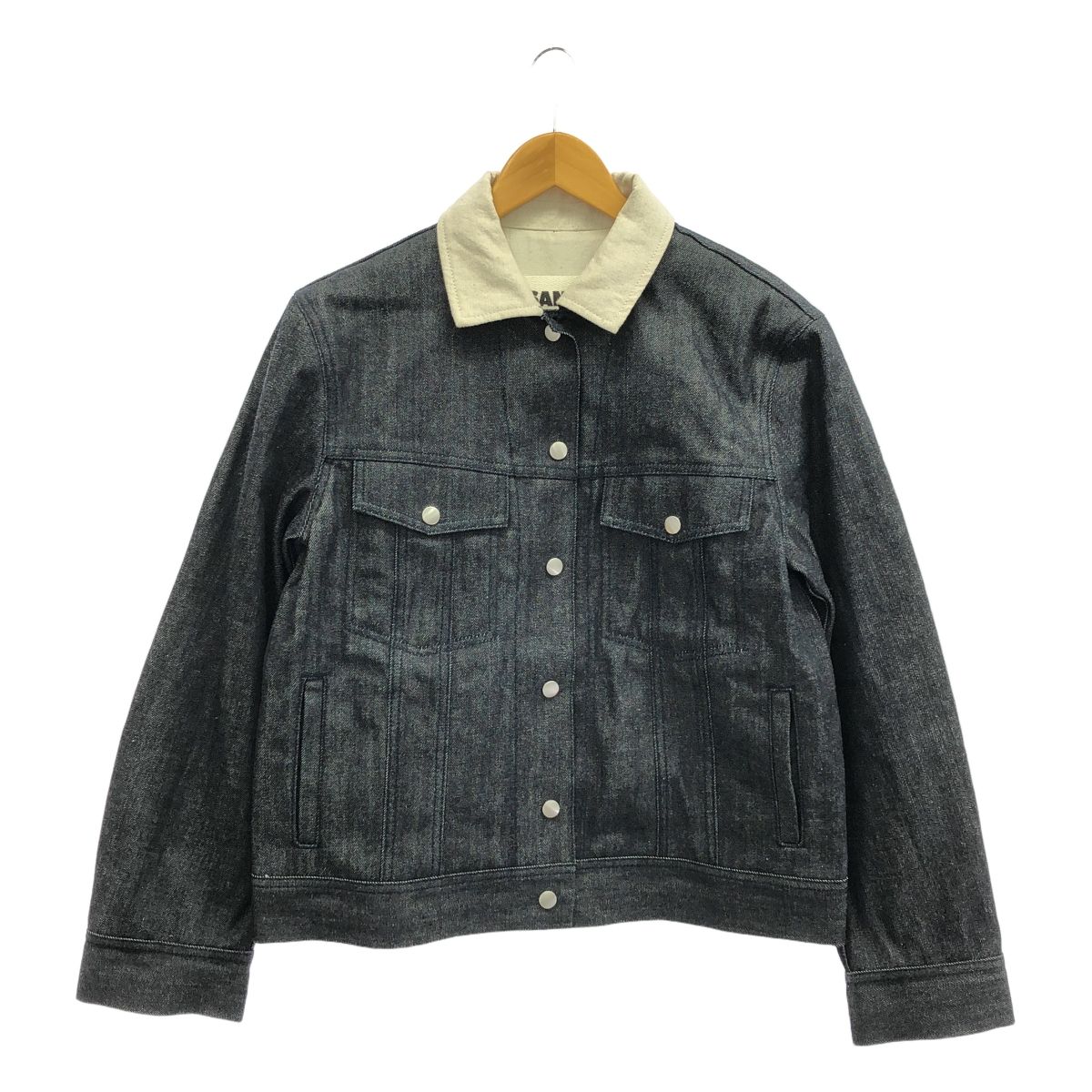 JIL SANDER | ジルサンダープラス | バイ デニムジャケット | M | ブラック | レディース