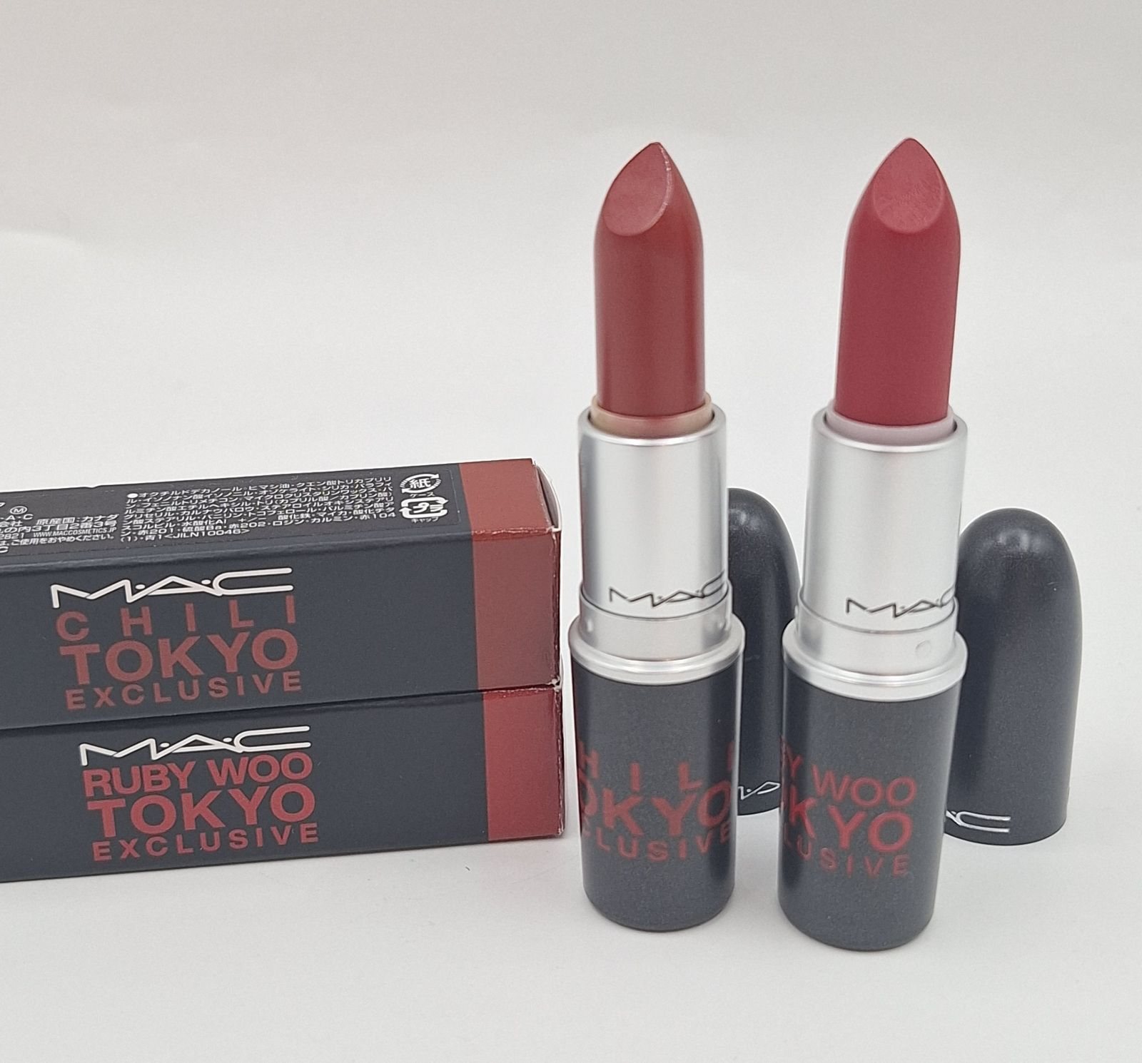 MAC リップスティック シー シアー チリ トーキョー ルビー ウー