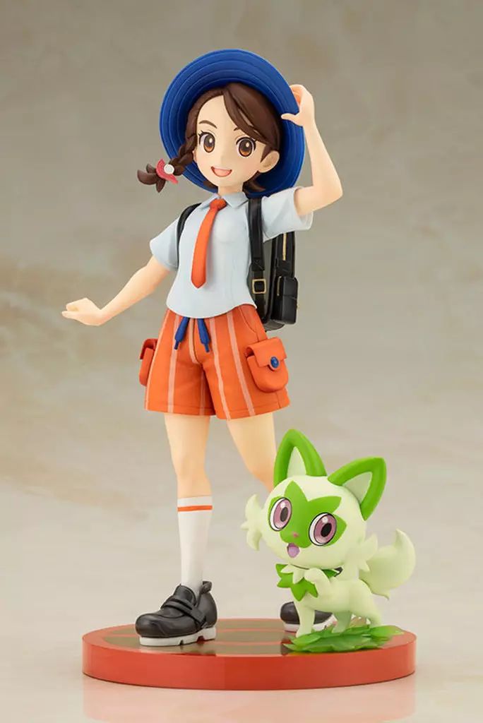 【新品】ポケモン フィギュア アオイ ニャオハ スカーレットバイオレット ポケモンSV」よりフィギュア「ARTFX J アオイ with ニャオハ