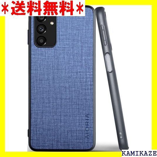☆ Samsung Galaxy M23 ケース 6.6生 G Blue 588