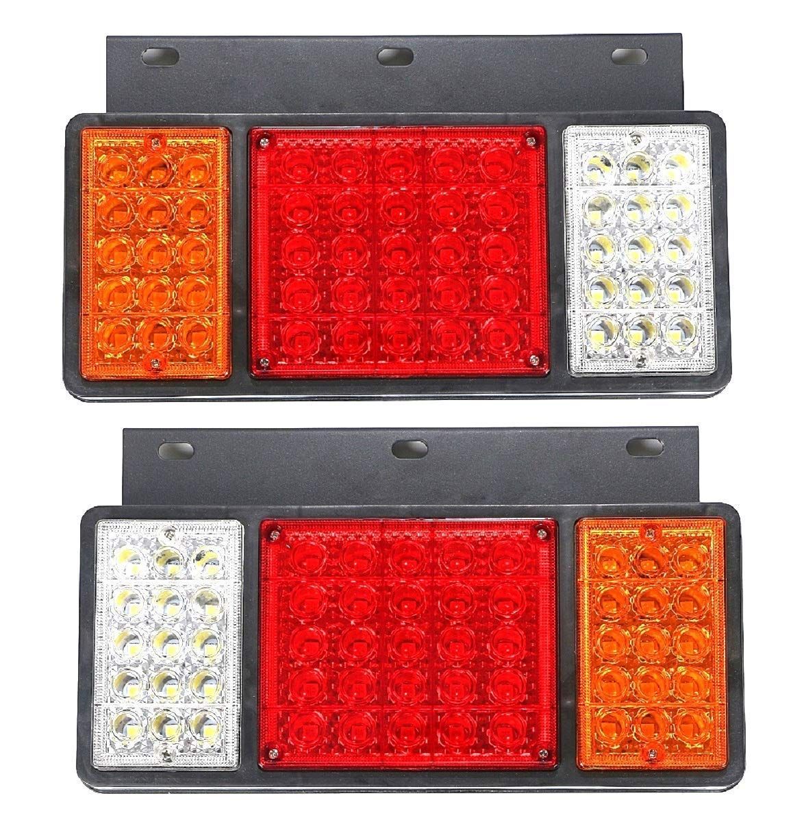 汎用 テールランプ 24V LED 左右 2個 セット ブレーキ スモール ウィンカー バック ライト いすゞ イスズ ISUZU トラック トレーラー デコトラ 