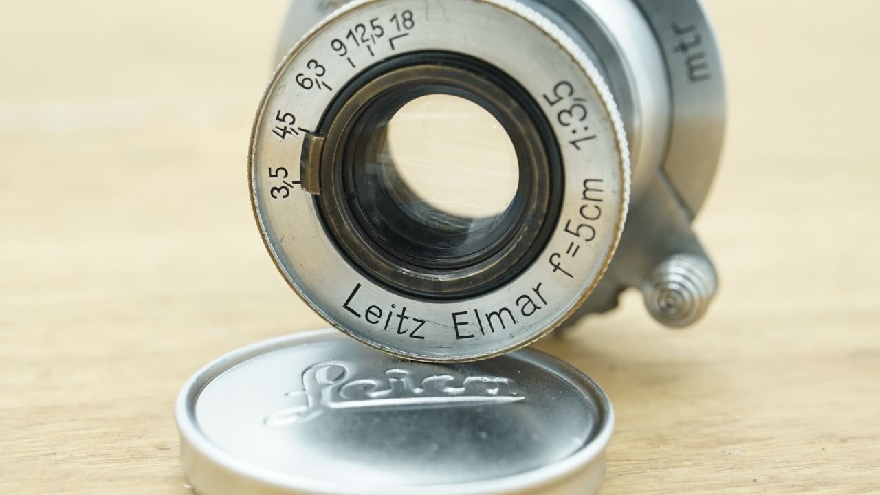 8305 Leica Leitz Elmar 5cm 3.5 キャップ付き-
