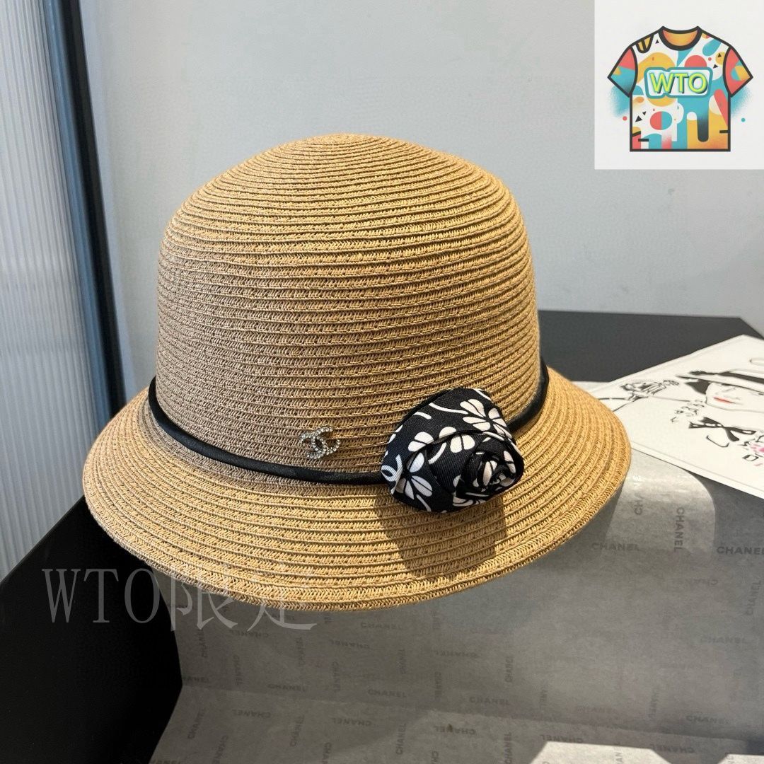CHANEL ストローキャップ　超レア品 楽天市場】【送料無料】【本物】極美品☆CHANEL☆シャネル