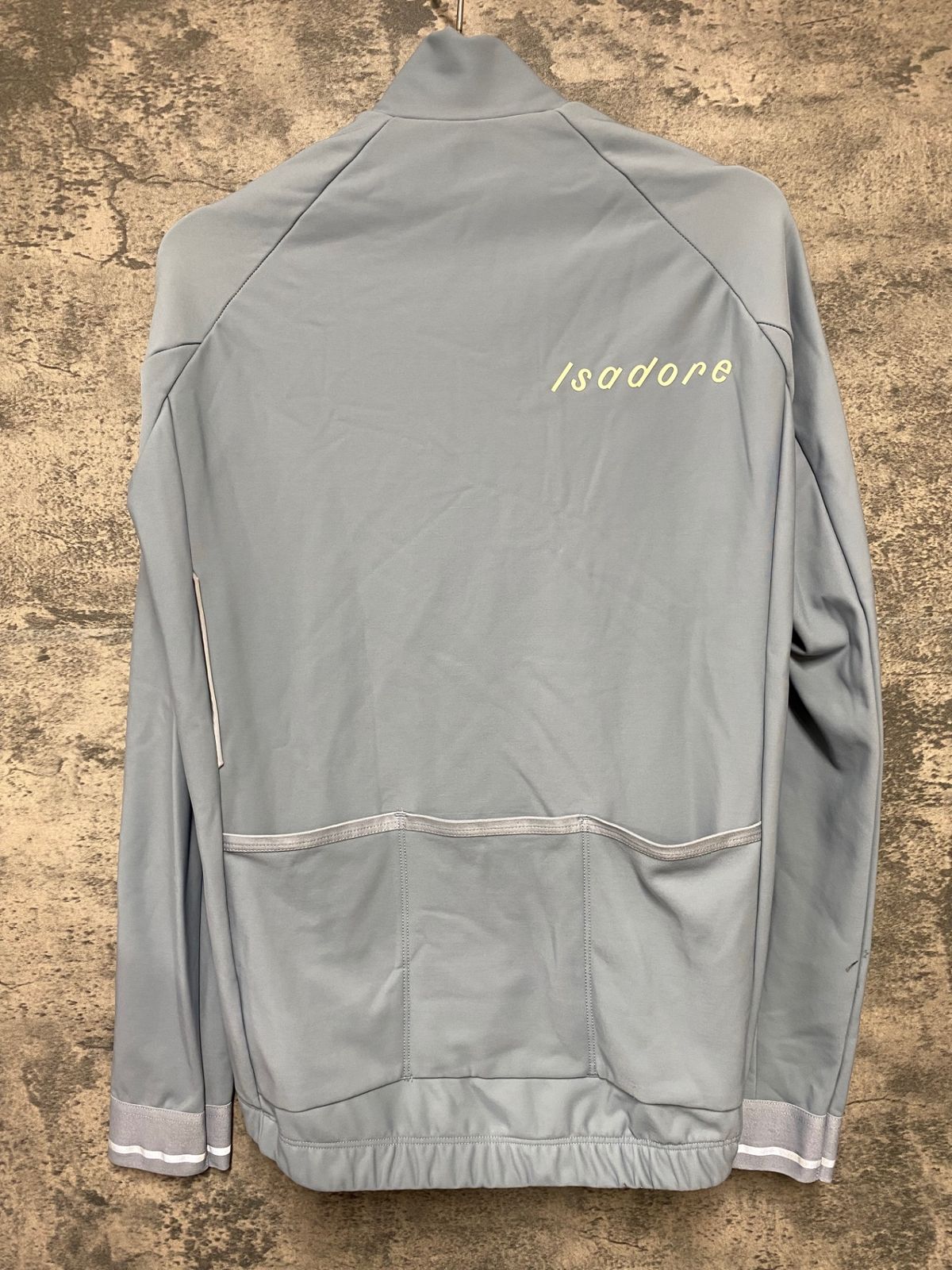 JM778 イザドア Isadore DEBUT WINTER LONG SLEEVE JERSEY 長袖 サイクルジャージ ライトブルー M 裏起毛