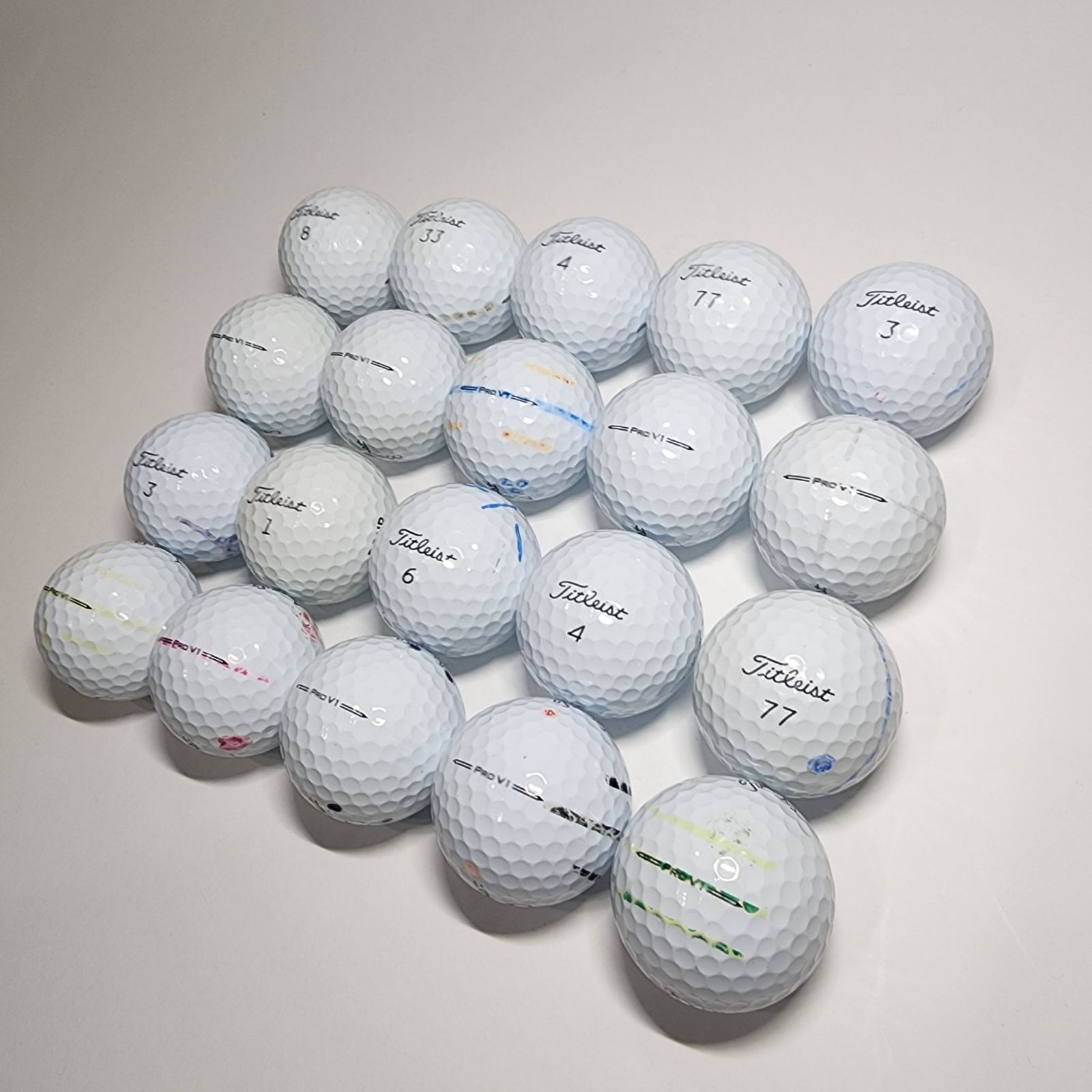 【タイトリスト PROV1('23)★A】ロストボール 20個 楽天市場】ロストボール タイトリスト pro v1の通販