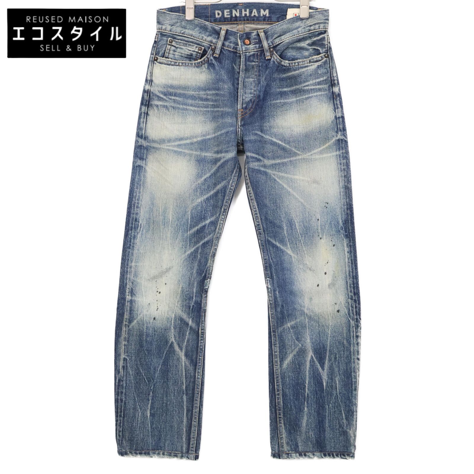 DENHAM デンハム DM05010JAL JAL Grade ｳﾞｨﾝﾃｰｼﾞ加工 ｽﾘﾑﾌｨｯﾄ ﾃﾞﾆﾑﾊﾟﾝﾂ