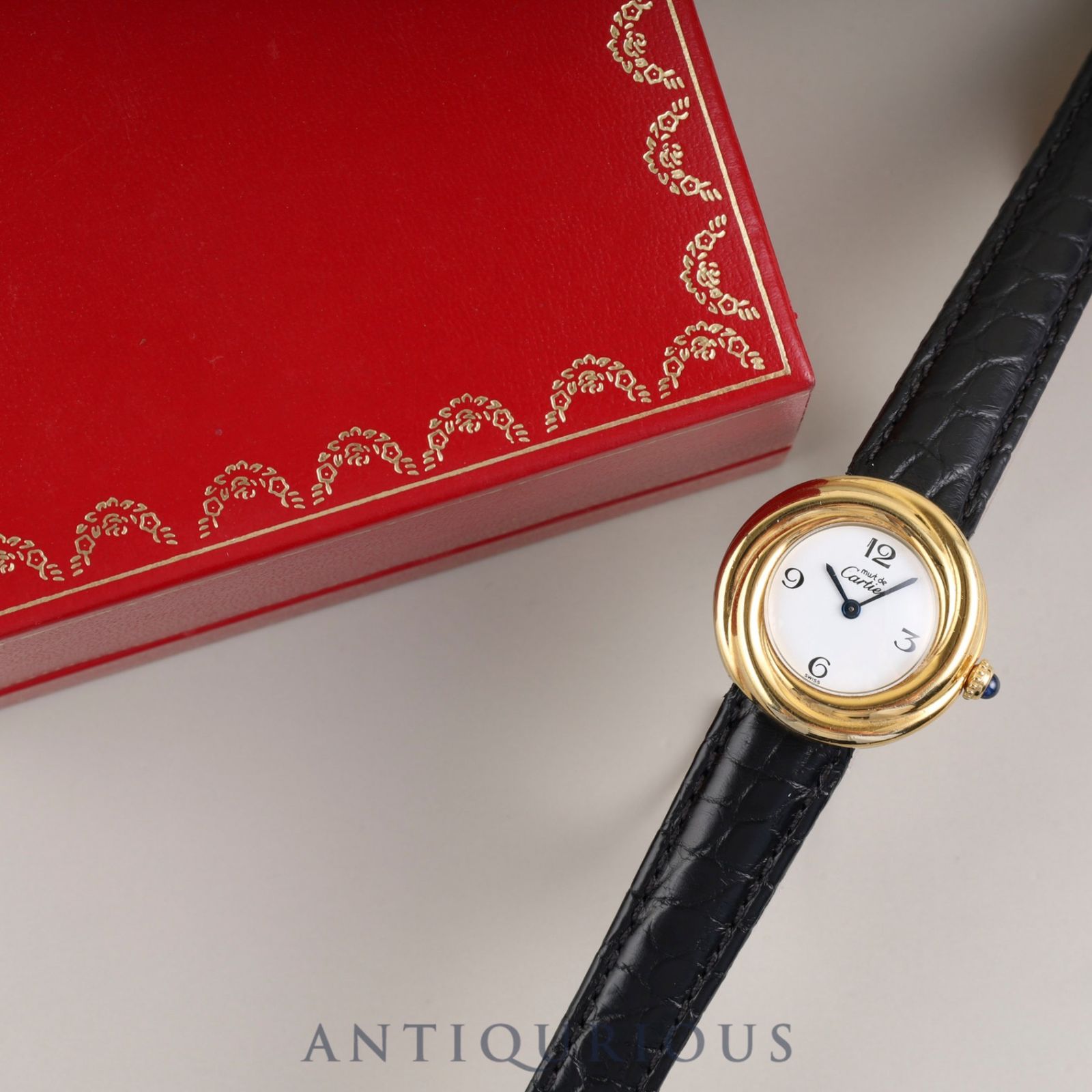 カルティエ マストトリニティ W1010844/2735 クォーツ Cal.157.06  