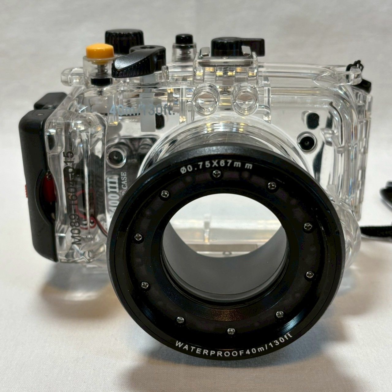 SONY|RX100III用|PULUZ|防水ハウジングケース|40m対応|小傷あり|本体のみ|No.988