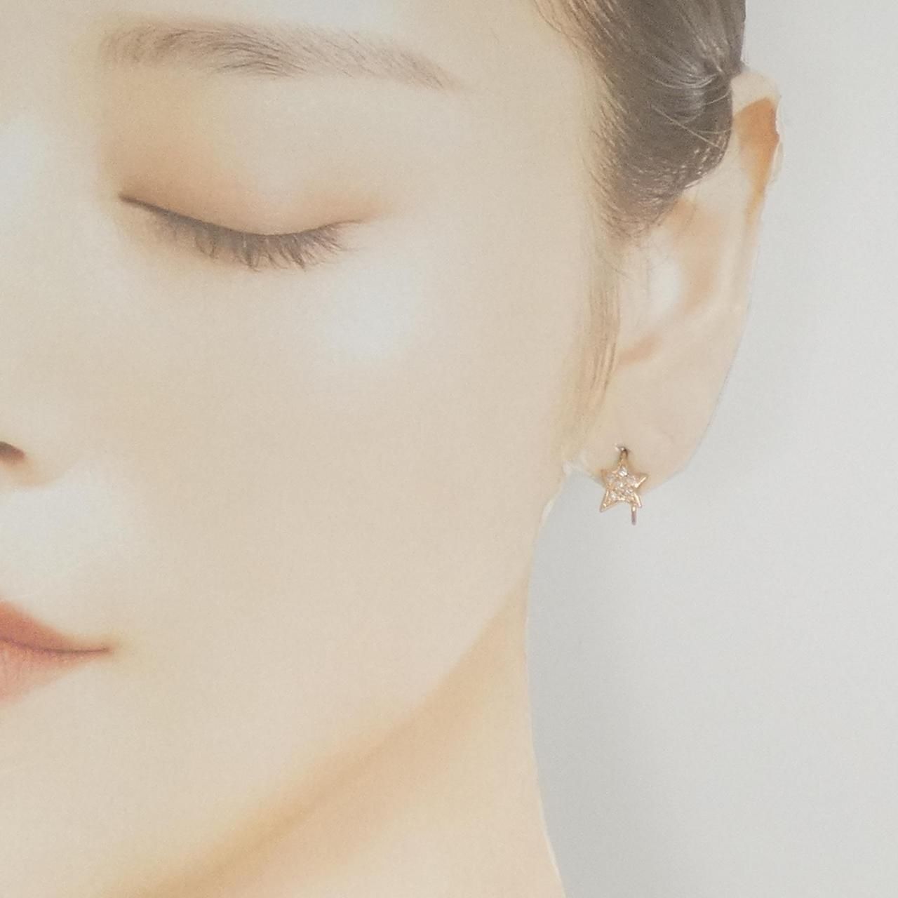 アガット スター ダイヤモンド ピアス 0.12CT FORTGASGNV_COM_BR