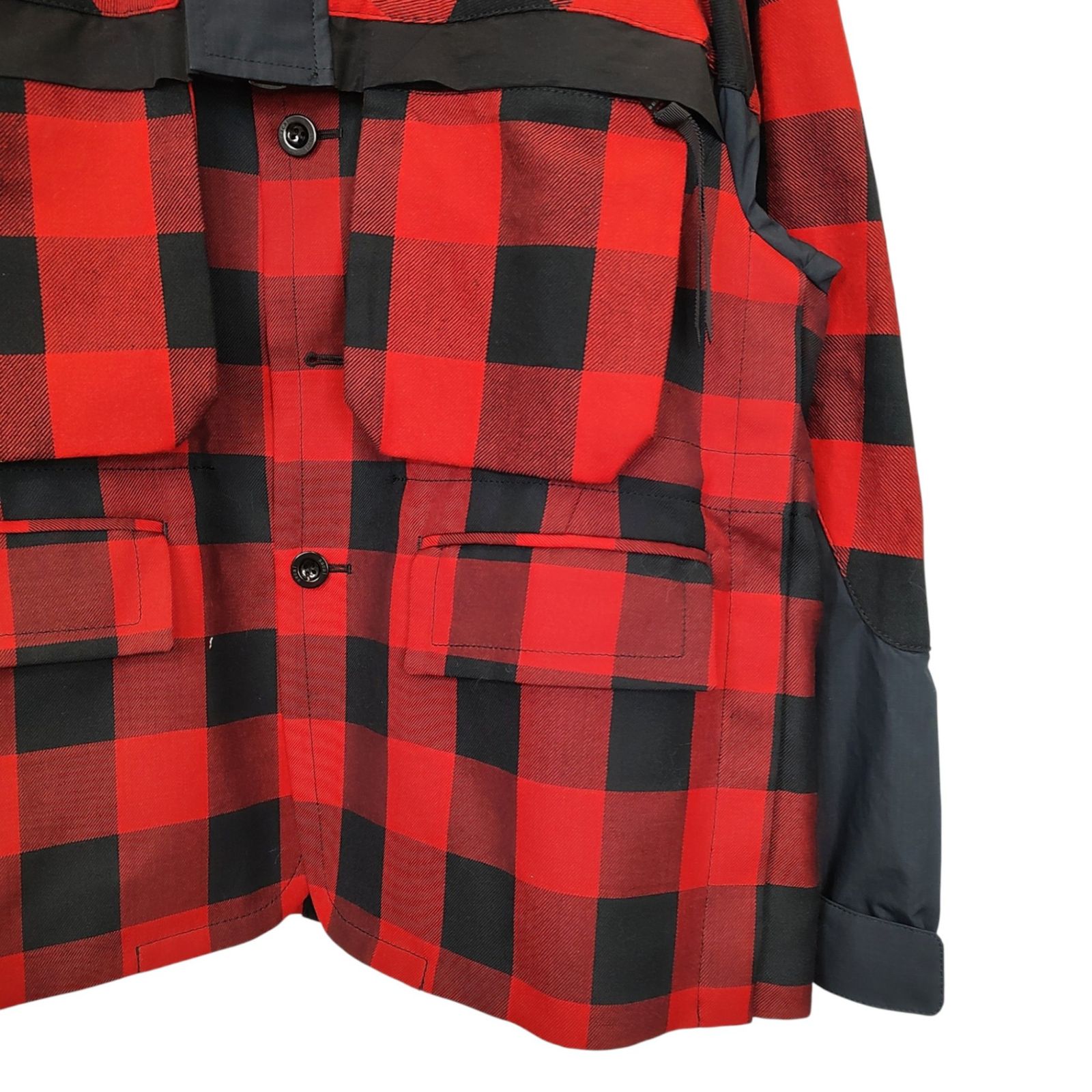 sacai サカイ 22SS BUFFALO CHECK BLOUSON バッファロー チェック