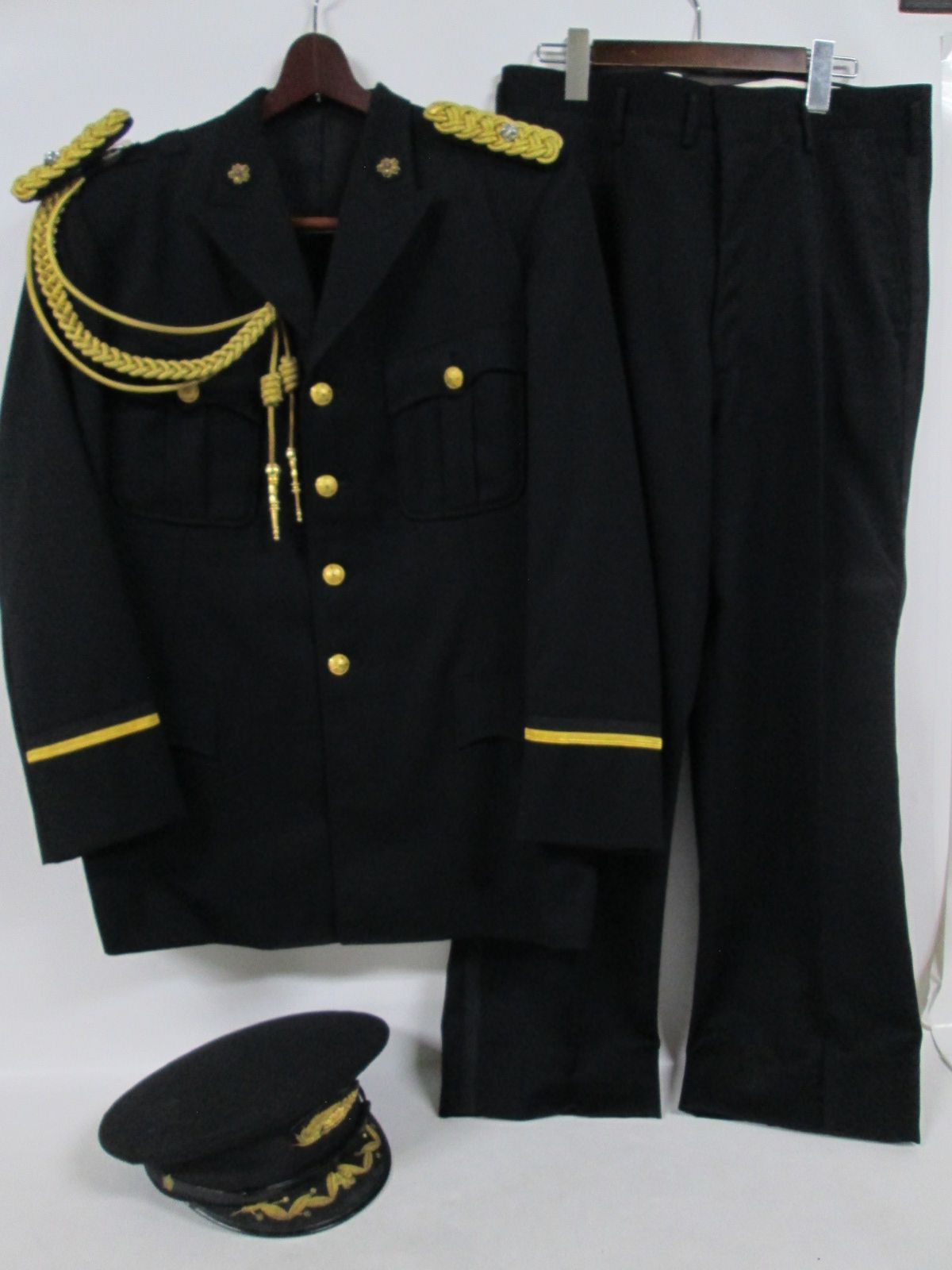 F3973 アンティーク レトロ 旧型 昭和 礼服セット 式典用 正肩章 礼 