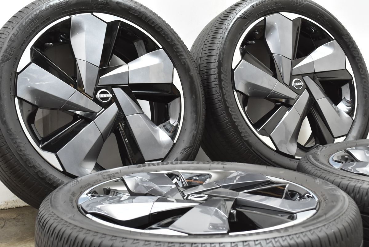 製 バリ溝 ニッサン オーラ 純正 17in 6.5J 40 PCD100 ブリヂストン トランザ T005A 205 50R17 ノーマル戻し 交換用等に